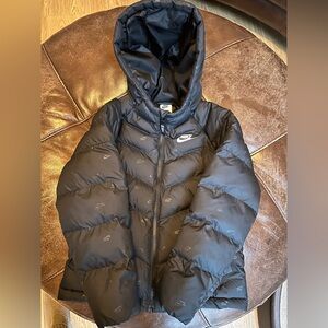 Nike Kids Black Puffer Jacket